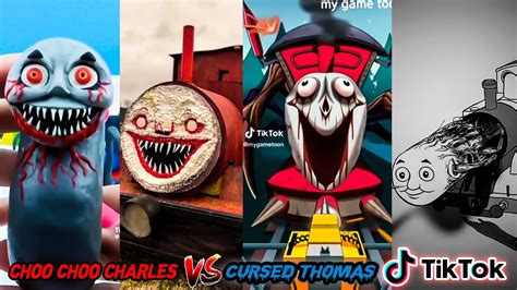 Cursed Thomas The Train Vs Choo Choo Charles Spider Train Tiktok Mashup