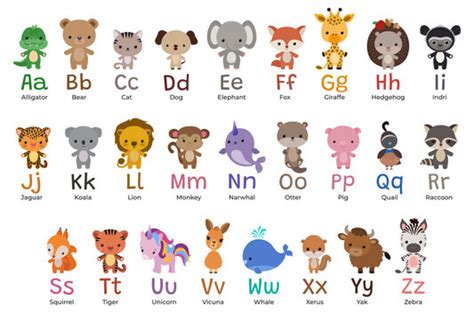 Free Printable Alphabet Animals Cards! Laughing Learning, 58% OFF