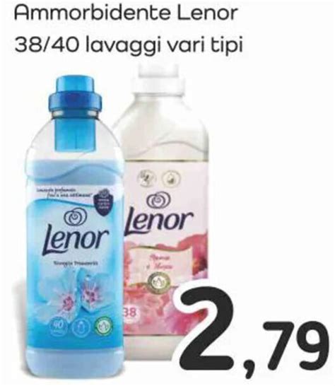 Ammorbidente Lenor Lavaggi Vari Tipi Offerta Di Famila Superstore