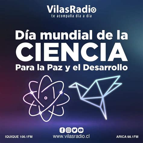 Hoy Es El DÍa Mundial De La Ciencia Para La Paz Y El Desarrollo Vilas