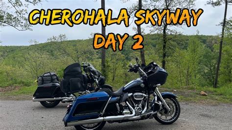 Riding The Cherohala Skyway On A Harley Youtube