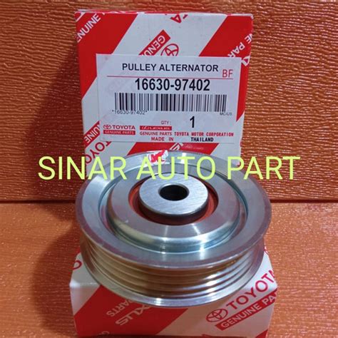 Jual Pulley Altenator Bearing Laher Tensioner Pk Avanza Rush Xenia