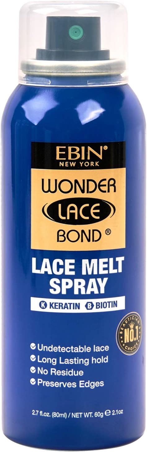 Ebin New York Wonder Lace Melt Aerosol Spray Preserves