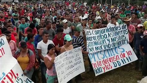 Campesinos del Catatumbo piden una solución diferente a la militar