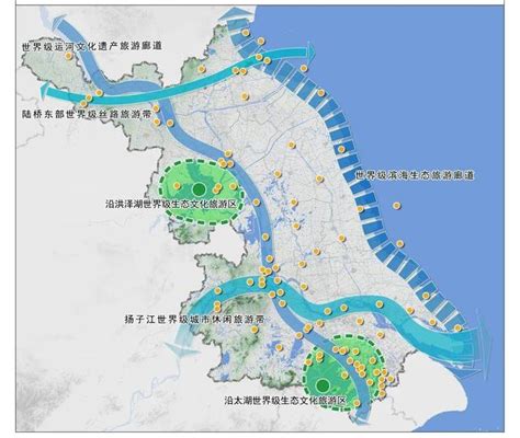 回眸2022｜江苏文旅关键词②：“两廊两带两区”文旅发展空间布局