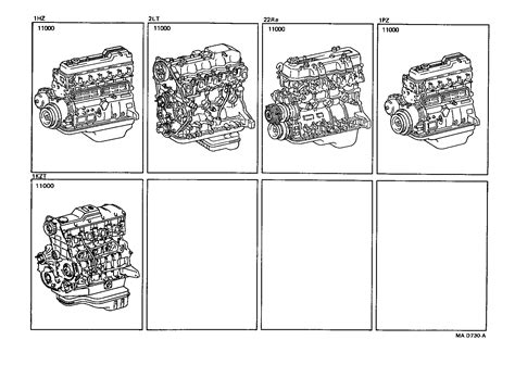 Toyota Land Cruiser Hzj L Rjmrsw Tool Engine Fuel Partial Engine