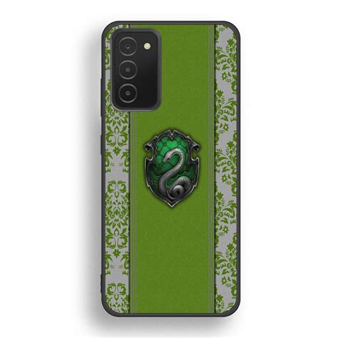 Slytherin Hogwarts Samsung Galaxy A03s Case Caselinor