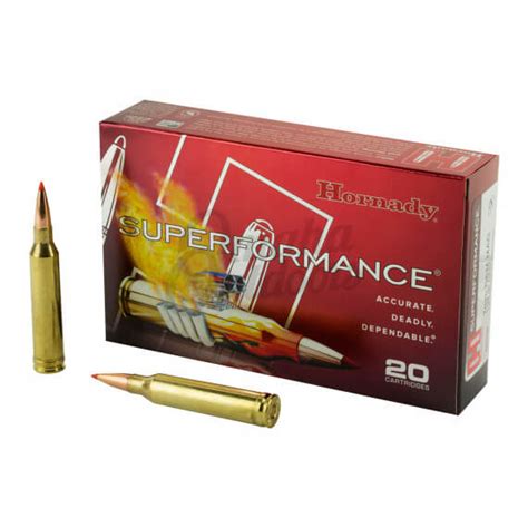 Hornady Superformance Mm Rem Mag Grain Gmx Round Ammo Box