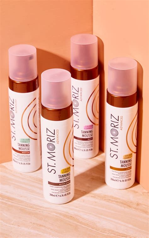 St Moriz Colour Correcting Tanning Mousse Light Prettylittlething