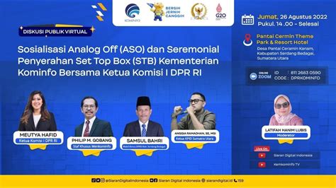 Sosialisasi Aso Dan Seremoni Penyerahan Bantuan Stb Kementerian Kominfo