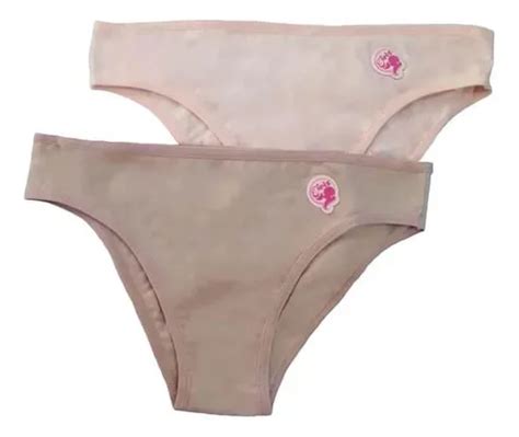 Kit Calcinhas Teen Love Secret Chocolate Nude MercadoLivre