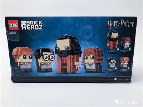 LEGO BrickHeadz Harry Potter 40495 Harry, Hermione, Ron & Hagrid - TBB ...