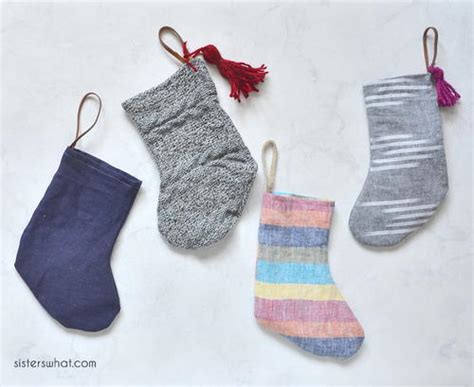 Mini Christmas Stockings | AllFreeSewing.com