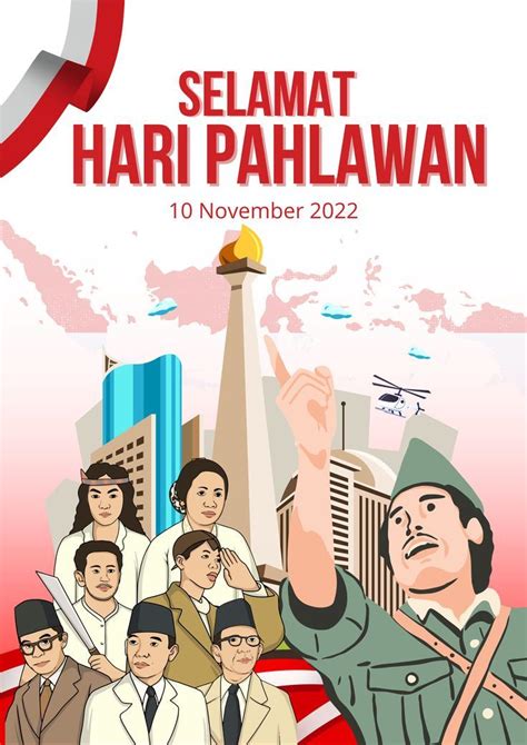 Selamat Hari Pahlawan Free Flyer Templates Flyer Template Galaxy