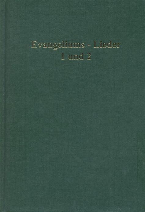 Evangeliums Lieder Und Gospel Publishers Canada