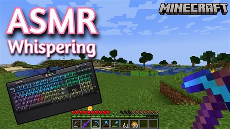 Asmr Gaming Minecraft Survival Whispering Keyboard Mouse