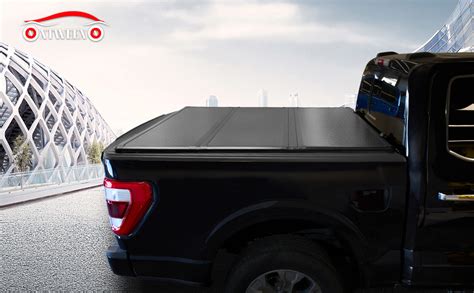 Amazon XTWEEX Hard Tri Fold Truck Bed Tonneau Cover Compatible