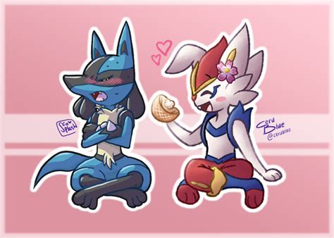 Lucario X Cinderace