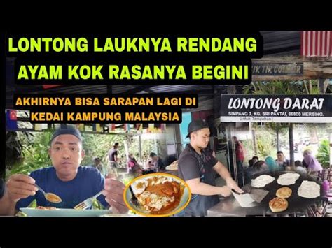 Sarapan Pagi Di Kampung Malaysia Mersing Macam Ini Rasanya Youtube