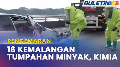 Pencemaran Jas Catat Kes Tumpahan Minyak Bahan Kimia Merbahaya