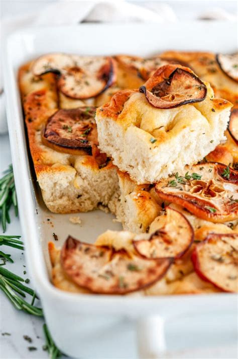 Apple Rosemary Focaccia Bread Aberdeen S Kitchen