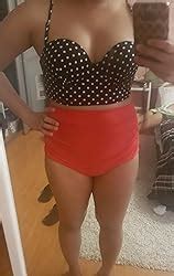 Qiaoer Women S Plus Adjustable Wide Strap Bikini Sexy Bow Breast Pad Split Swimsuit Amazon Ca