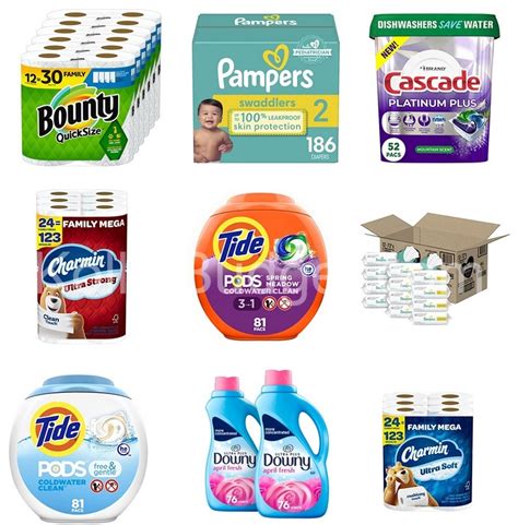 Save Big With Stacking Offers On Bounty Paper Towels Pampers Tide