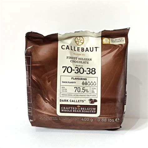 Jual New Ready Stock Callebaut 70 400 Gram Dark Chocolate