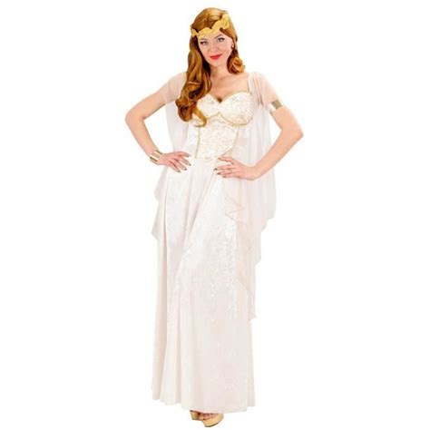 D Guisement De D Esse Grecque Robe Femme S Couleur Beige Costume