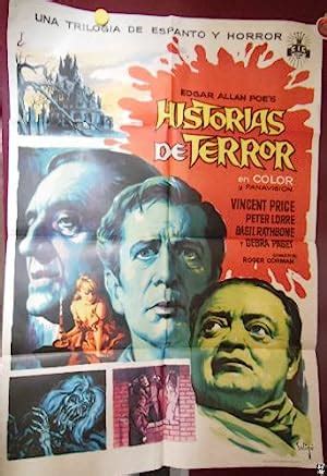 Poster Cartel HISTORIAS DE TERROR by CORMAN Roger Director SOLIGÓ