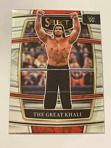 Panini Select Wwe Wrestling Concourse The Great Khali Ebay