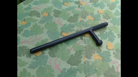 My Review Of The Rothco Nylon Baton W Side Handle Nightstick Youtube