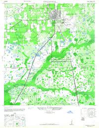 Map Of Zephyrhills Fl High Res Pastmaps