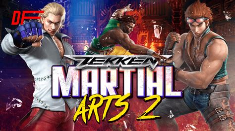 Tekken Martial Arts Eddy Hwoarang Steve DashFight