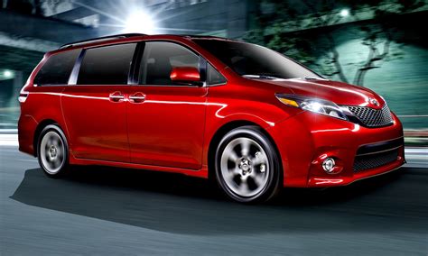 2015 Toyota Sienna Brings Refreshed Touchscreens Dark New Nose With