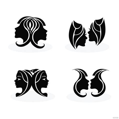 Gemini Icon Vector in Illustrator, SVG, EPS, PNG, JPG - Download ...