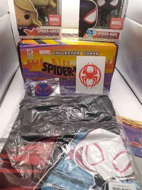 Funko Spider Man Across The Spider Verse Collector Corps Box Sealed