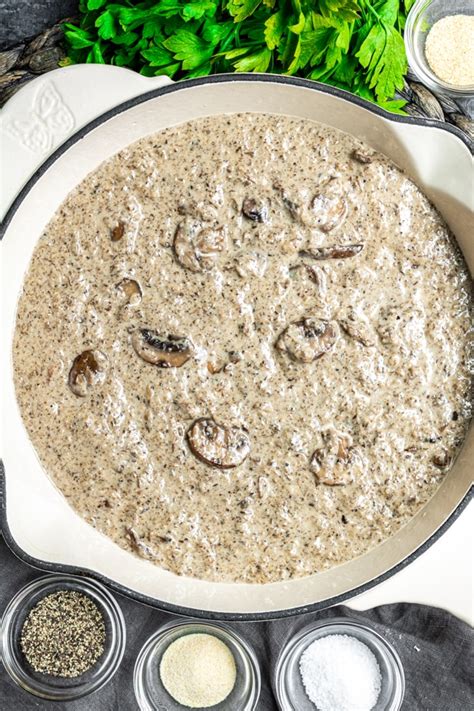 Keto Cream of Mushroom Soup - Home. Made. Interest.