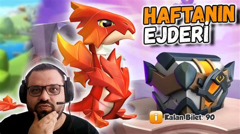 Haftanın Ejder Akçaağaç Yaprağı Ejder ve Pastacık Ejder Dragon Mania