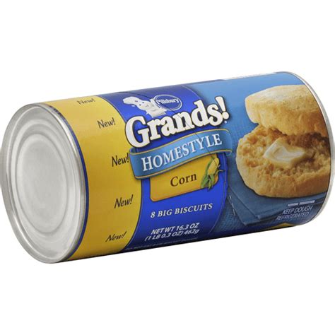 Pillsbury Grands! Biscuits, Big, Homestyle, Corn | Biscuits | Riesbeck