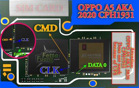 Oppo A5 2020 Isp Pinout Oppo Cph1931 Isp Pinout Oppo A5 2020 Cph1931