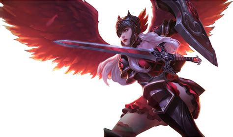 Mobile Legends Freya Raven Shogun Transparent By Divoras On Deviantart