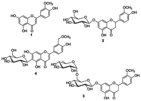 2 Flavonoids From Glycosmis Arborea Download Scientific Diagram