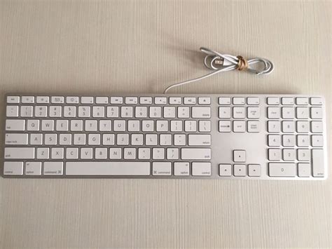 Проводная алюминиевая клавиатура Apple Wired Keyboard A1243: 1 000 грн ...
