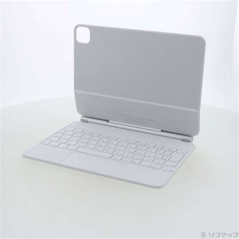 【中古】11インチ Ipad Pro 第3／2／1世代用 Magic Keyboard 日本語 ホワイト Mjqj3j／a