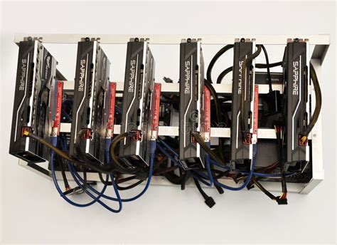 Mining Rigs for Cryptocurrency Editorial Photography - Image of ...