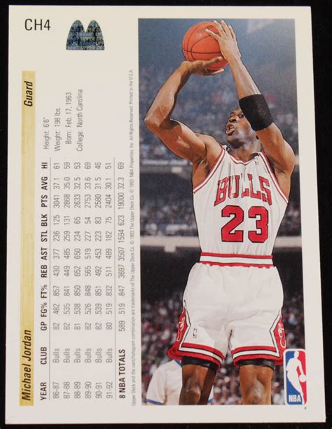 Michael Jordan Upper Deck Mcdonald S Ch Pristine Auction