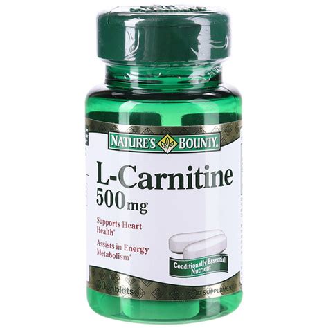 Natures Bounty L L Carnitine Mg