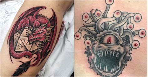 10 Best D&D Inspired Tattoos