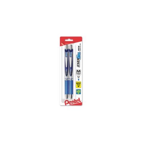 Pentel EnerGel RTX Retractable Liquid Gel Pen Metal Tip Medium Line